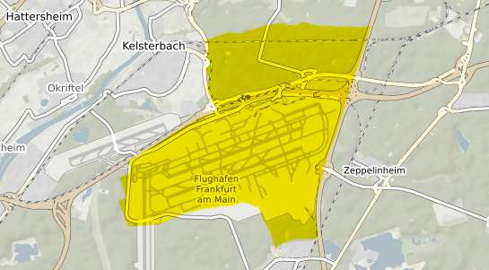 Immobilienpreisekarte Frankfurt am Main Flughafen